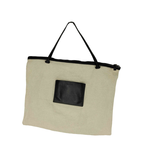 ジルサンダー JIL SANDER 20ss ZIP TOTE CANVAS メンズ