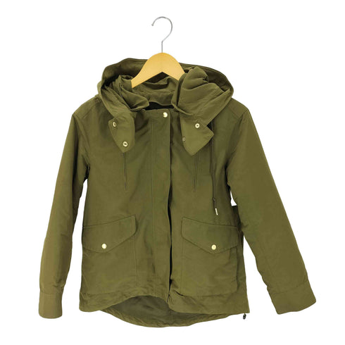 グリーンレーベルリラクシング GREEN LABEL RELAXING CB ボアライナー ハッスイ モッズコート ショート レディース 36
