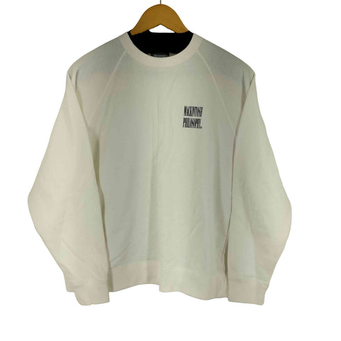 マッキントッシュフィロソフィー MACKINTOSH PHILOSOPHY フロントプリント クルーネックスウェット レディース JPN:2