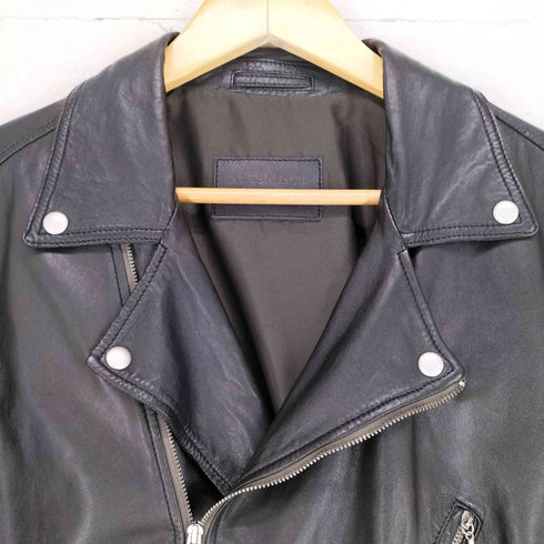 オールセインツ ALLSAINTS HOLT BIKER ラムレザーダブルライダース メンズ JPN:M