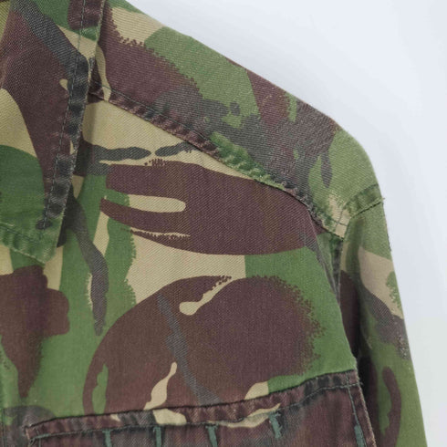 DCTA イギリス軍 DPMカモ パッチ付 ジップアップ ミリタリージャケット メンズ 190/104