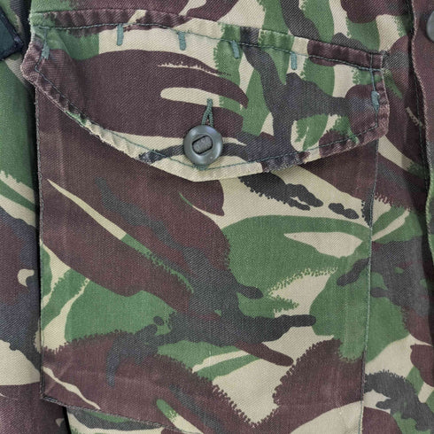 DCTA イギリス軍 DPMカモ パッチ付 ジップアップ ミリタリージャケット メンズ 190/104