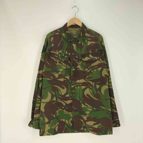 DCTA イギリス軍 DPMカモ パッチ付 ジップアップ ミリタリージャケット メンズ 190/104