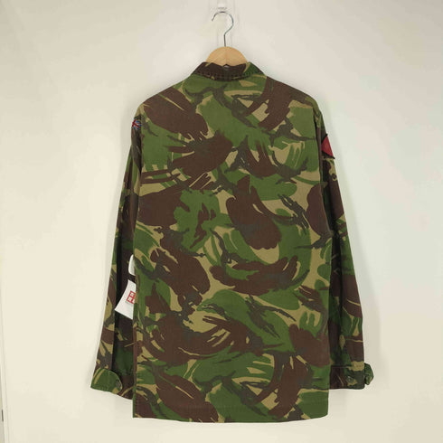DCTA イギリス軍 DPMカモ パッチ付 ジップアップ ミリタリージャケット メンズ 190/104