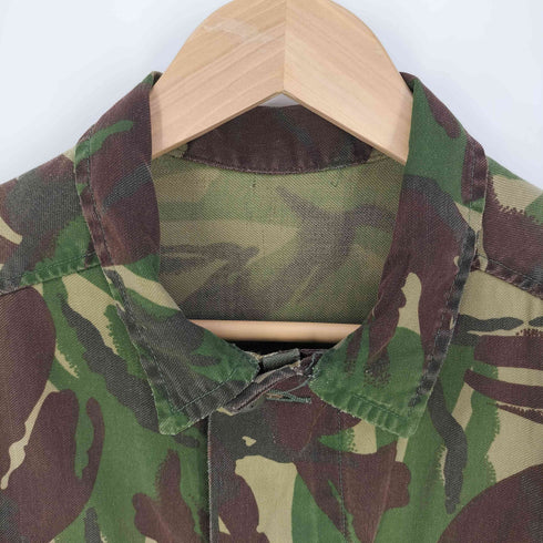 DCTA イギリス軍 DPMカモ パッチ付 ジップアップ ミリタリージャケット メンズ 190/104