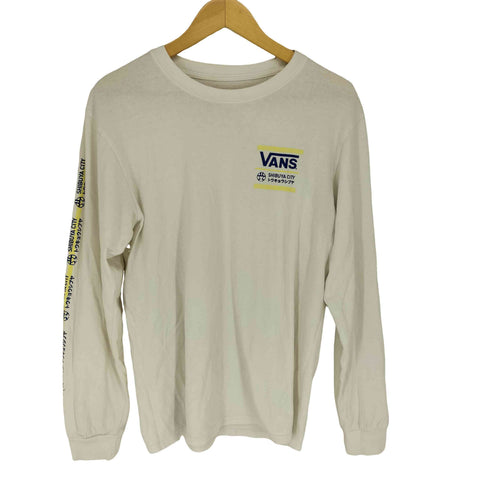 バンズ VANS トウキョウシブヤ 袖プリント長袖カットソー メンズ JPN:M