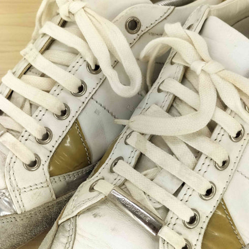ディオールオム Dior HOMME レザーローカットスニーカー レディース 40