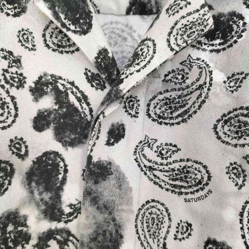 サタデーズニューヨークシティ Saturdays NYC York Paisley SS Shirt メンズ S