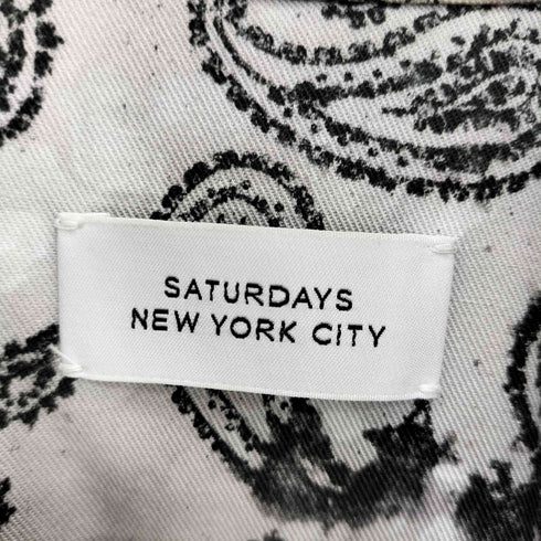 サタデーズニューヨークシティ Saturdays NYC York Paisley SS Shirt メンズ S