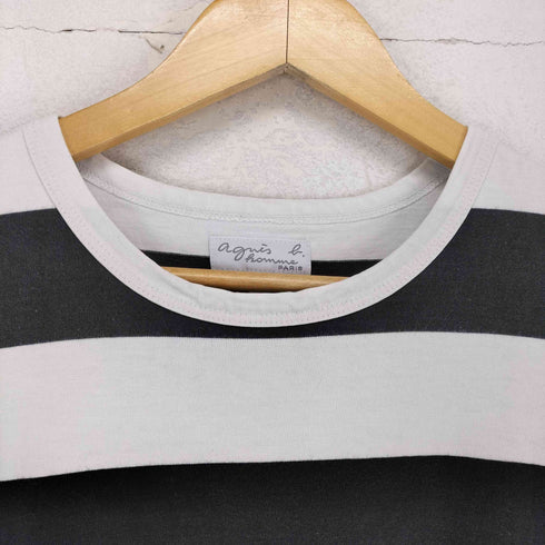アニエスベーオム Agnes b.homme ボーダー半袖Tシャツ メンズ T2