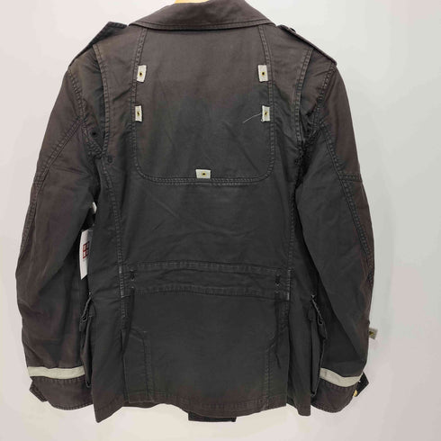 ディーゼル DIESEL Y2K ワッペン グランジ ミリタリージャケット メンズ import:S