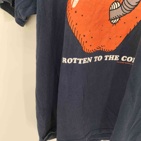 ステューシー Stussy 2014年 ROTTEN TO THE CORE(芯まで腐ってる) ショートスリーブ クルーネックTシャツ メンズ import:L