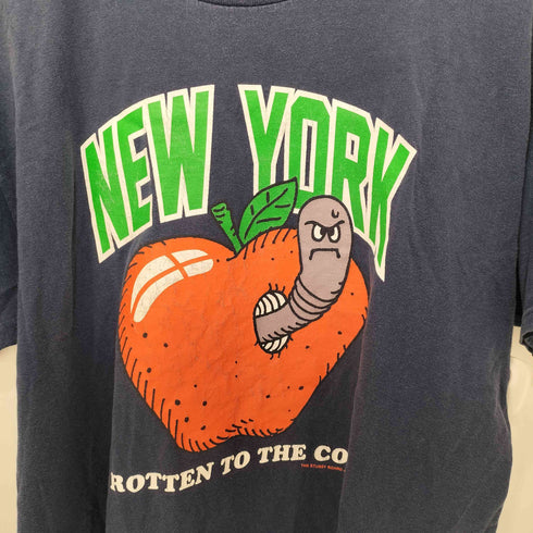 ステューシー Stussy 2014年 ROTTEN TO THE CORE(芯まで腐ってる) ショートスリーブ クルーネックTシャツ メンズ import:L