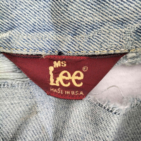 リー Lee USA製 リメイク デニムジャケット レディース