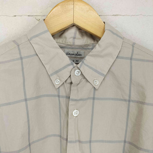 スティーブンアラン Steven Alan BUTTER-G SINGLE NEEDLE BD SHIRT-BOLD メンズ JPN:S