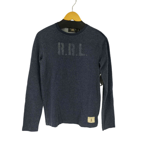ダブルアールエルラルフローレン RRL RALPH LAUREN フロントステンシル クルーネックスウェット メンズ import:S
