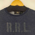 ダブルアールエルラルフローレン RRL RALPH LAUREN フロントステンシル クルーネックスウェット メンズ import:S