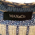 マックスアンドコー MAX & CO. ノーカラージップニットジャケット レディース import:S