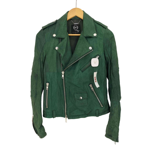 アレキサンダーマックイーン Alexander McQueen 羊革 ダブルライダース レディース EUR:40