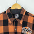 ビッグビル BIG BILL ネルシャツジャケット 裏地キルティング フロントパッチ MADE IN USA メンズ JPN:XL