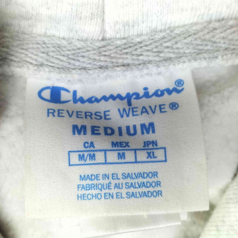 チャンピオン Champion Reverse Weave Hoodie リバースウィーブ プルオーバーパーカー SILVER GREY BUYERS PUSH メンズ JPN:M