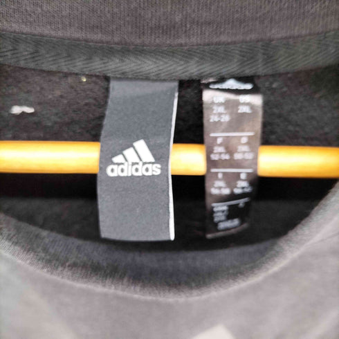 アディダス adidas フロントロゴプリント スウェット パフォーマンスロゴ レディース JPN:50