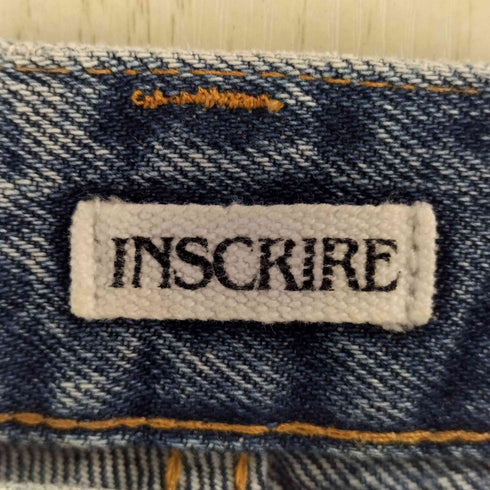 アンスクリア INSCRIRE 002 Flare Denim 002 フレア デニムパンツ メンズ 38