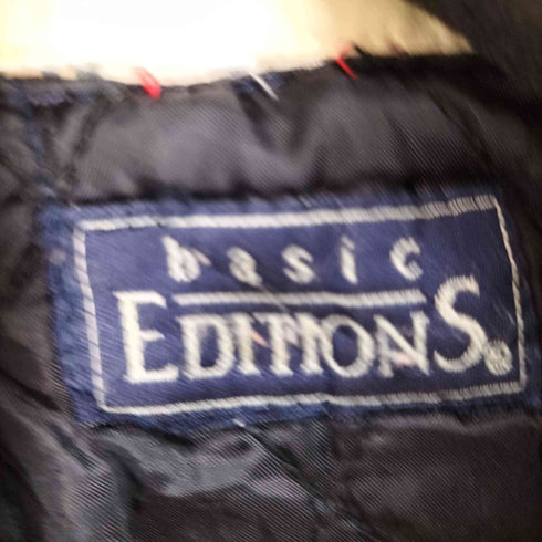 ベーシックエディションズ BASIC EDITIONS ネルシャツジャケット 裏地キルティング メンズ