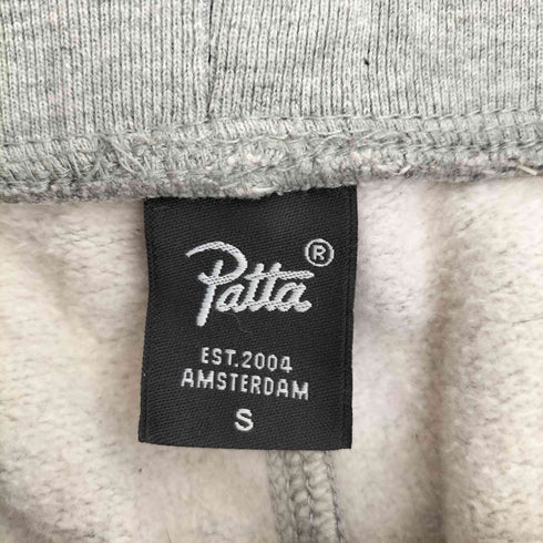 パタ PATTA Side Script Sweat Shorts GREY メンズ JPN:S