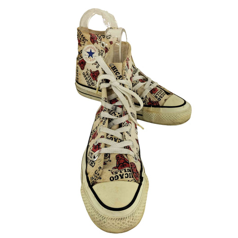 コンバース CONVERSE 90s MADE IN USA ALLSTAR Hi チームロゴハイカットスニーカー レディース 4