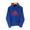 アディダス adidas フロントロゴプリント オーバーサイズパーカー パフォーマンスロゴ メンズ JPN:L