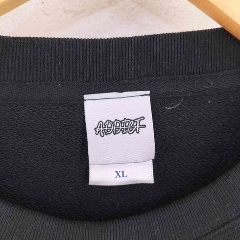アディクト ADDICT グラフィックプリント クルーネックスウェット メンズ JPN:XL
