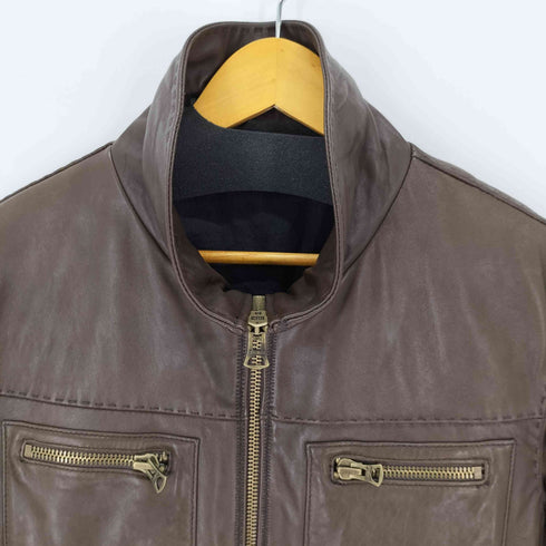 レトログレード Retro Grade マルチポケットシープレザージャケット メンズ import:XL