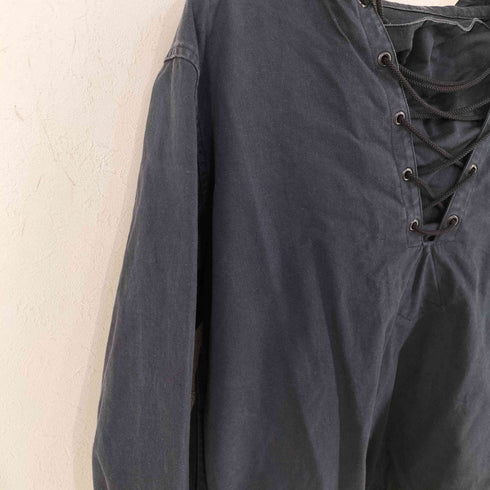 アンユーズド UNUSED LACEUP COLLARLESSV JACKET メンズ JPN:3