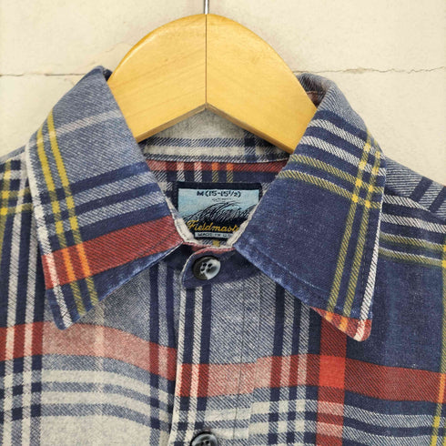 フィールドマスター fieldmaster MADE IN USA チェック柄プリントネルシャツ プリネル メンズ JPN:M