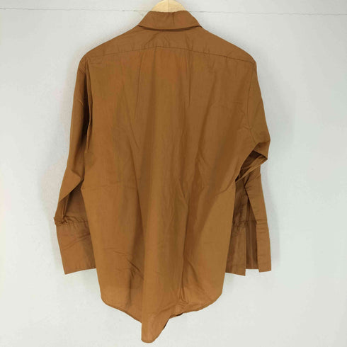 ヴァンヒューゼン VAN HEUSEN 70~80S コットンポリ 長袖カフスシャツ 襟芯 メンズ 15 1/2