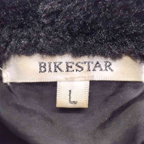 BIKESTAR ビッグロゴ ボアジャケット ブルゾン メンズ JPN:L