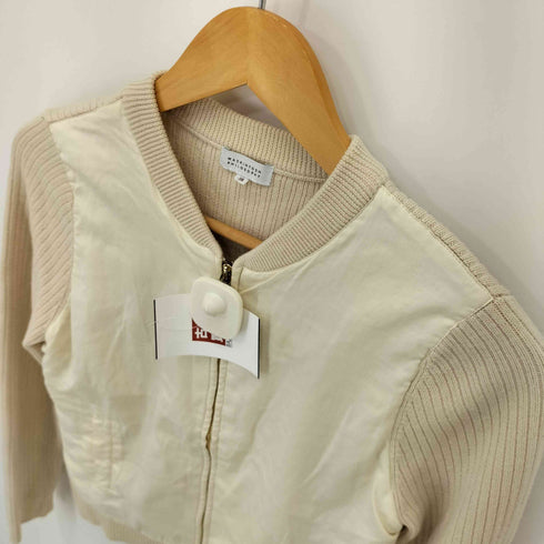 マッキントッシュフィロソフィー MACKINTOSH PHILOSOPHY パネルコットン ウールジップニット レディース EUR:38