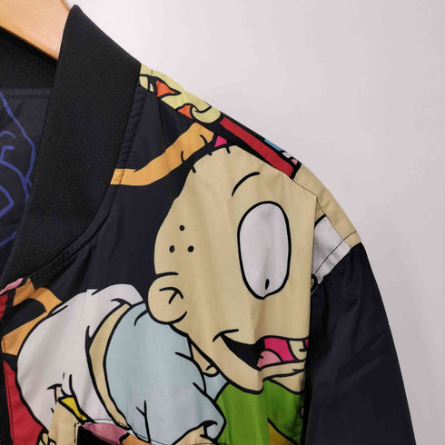 メンバーズオンリー MEMBERS ONLY ×nickelodeon リバーシブル ジップアップブルゾン メンズ import:XL