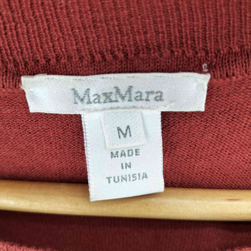 マックスマーラ MAX MARA MADE IN TUNISIA 銀タグ ウールニット レディース import:M