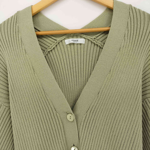 エミアトリエ emmi atelier ecovero ニット カーデ レディース ONE SIZE