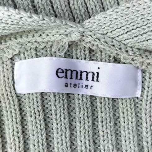 エミアトリエ emmi atelier ecovero ニット カーデ レディース ONE SIZE