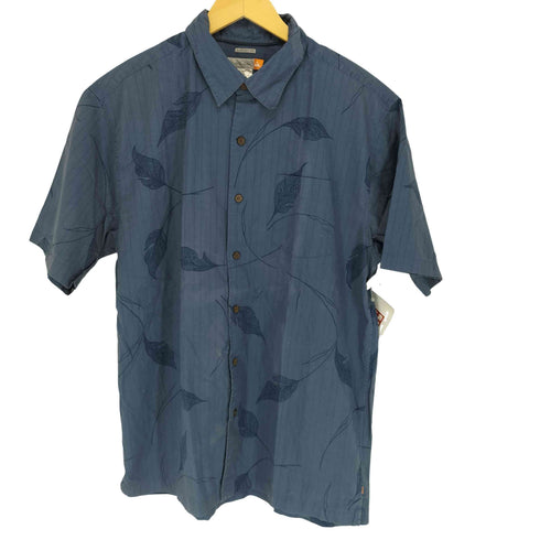 クイックシルバー Quiksilver 葉デザイン半袖シャツ メンズ JPN:L