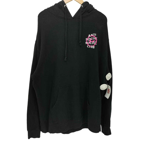 アンチソーシャルソーシャルクラブ ANTI SOCIAL SOCIAL CLUB 両面ロゴプリント コラボパーカー メンズ import:XL