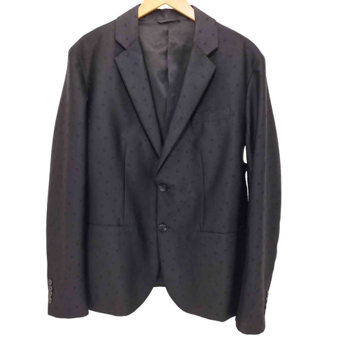 アルマーニエクスチェンジ ARMANI EXCHANGE AX総柄 モノグラム 2Bテーラードジャケット メンズ FR:40