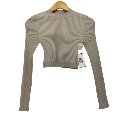 スナイデル snidel Sustaina クロップド ニット プルオーバー レディース ONE SIZE