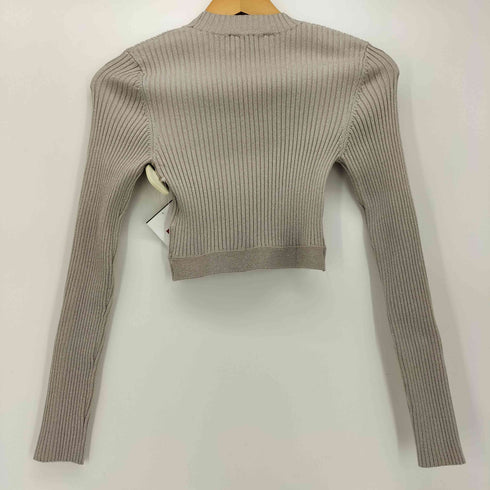 スナイデル snidel Sustaina クロップド ニット プルオーバー レディース ONE SIZE