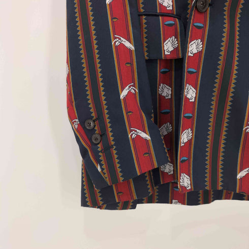 ヴィヴィアンウエストウッド Vivienne Westwood ×Chrissie Hynde 2021SS The Relaxed Double Breasted Jacket ダブルブレスト テーラードジャケット メンズ EUR:44
