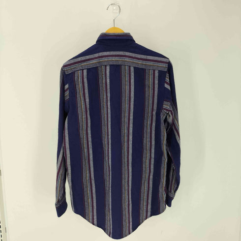 エルエルビーン L.L.Bean 80s USA製 マルチストライプシャツ メンズ JPN:S