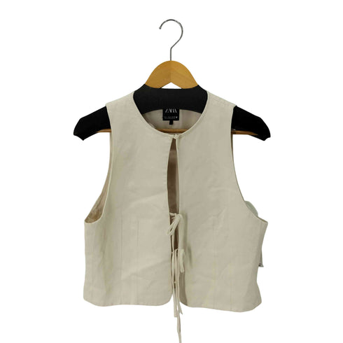 ザラ ZARA 24SS FITTED WAISTCOAT TOP レディース JPN:L